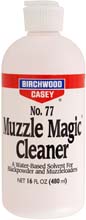 No. 77 Muzzle Magic Cleaner Black Powder Solvent,
16 oz liquid, by Birchwood Casey No. 77 Muzzle Magic Cleaner Black Powder Solvent,
16 oz liquid, by Birchwood Casey